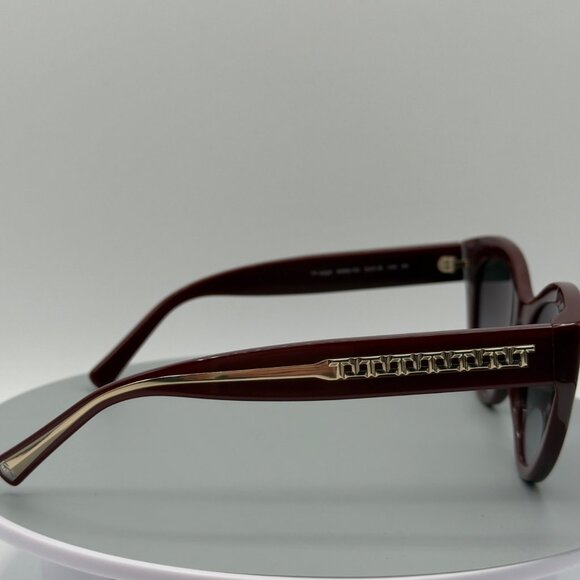 Tiffany & Co. Sunglasses TF4220 8389/3C Burgundy Cat Eye Gray Gradient Lenses - Picture 6 of 10